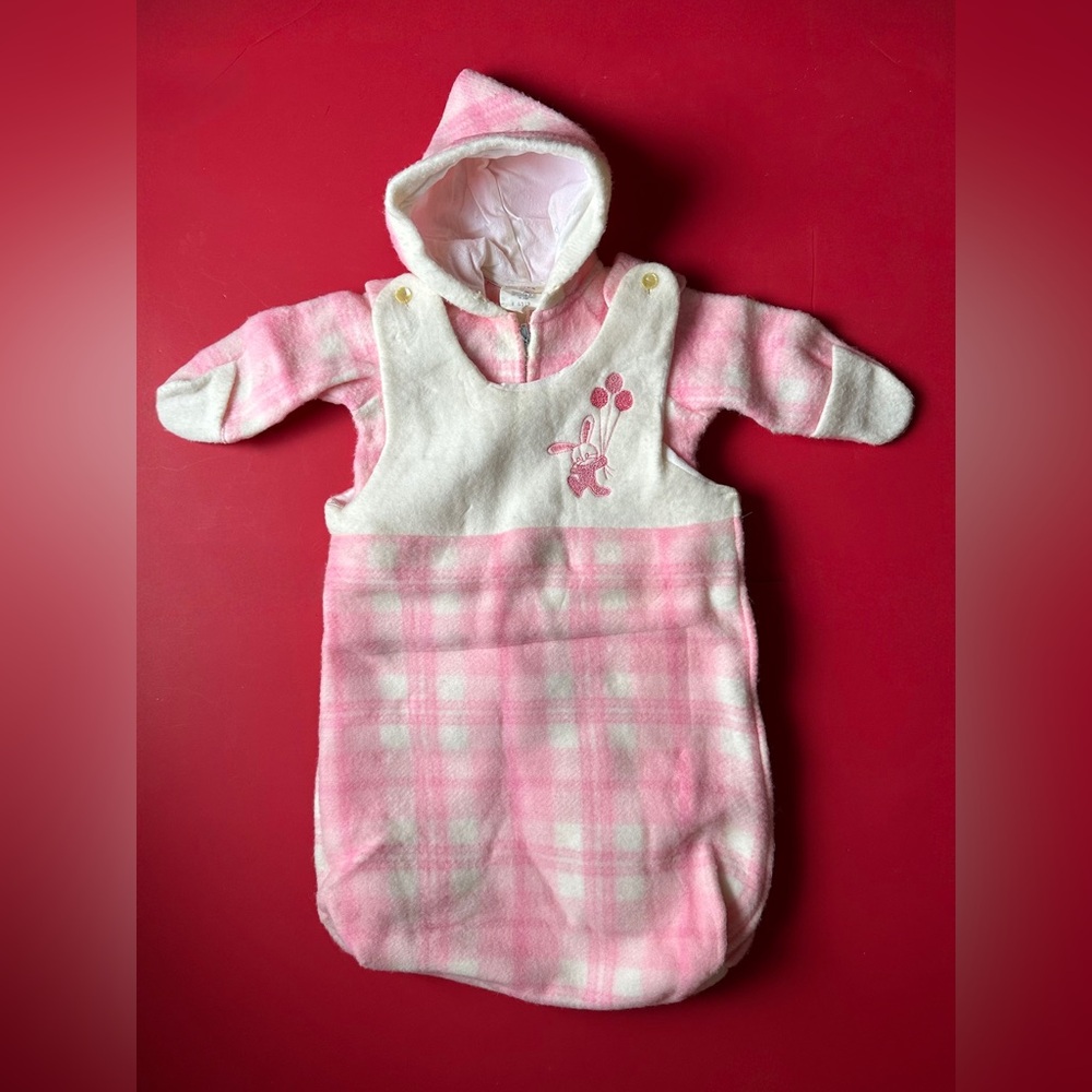 Quiltex Vintage Pink Baby Sleep Sack 6 Months